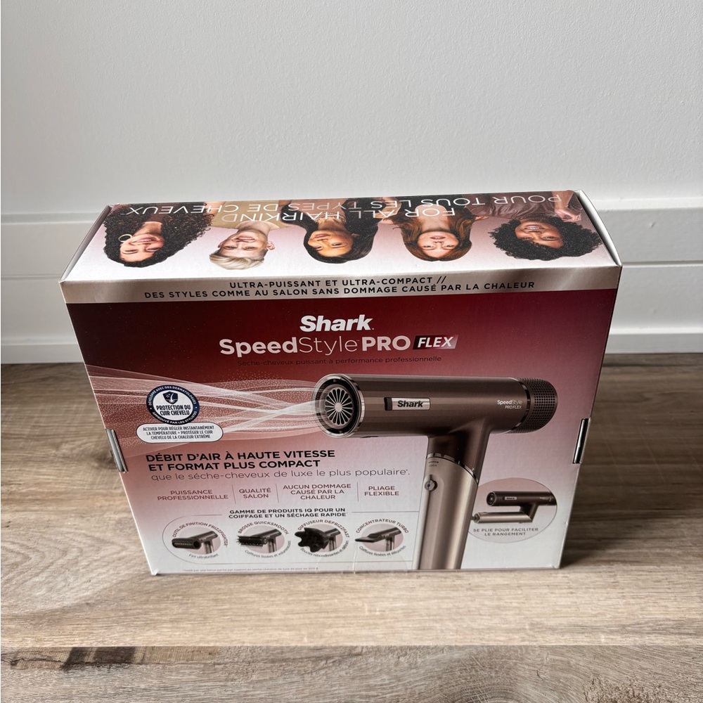 SpeedStyle PRO FLEX Hair Dryer including an Extra Attachment
